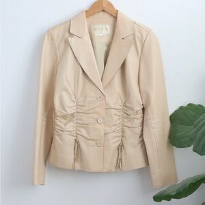 Sophisticated Beige Women's Blazer